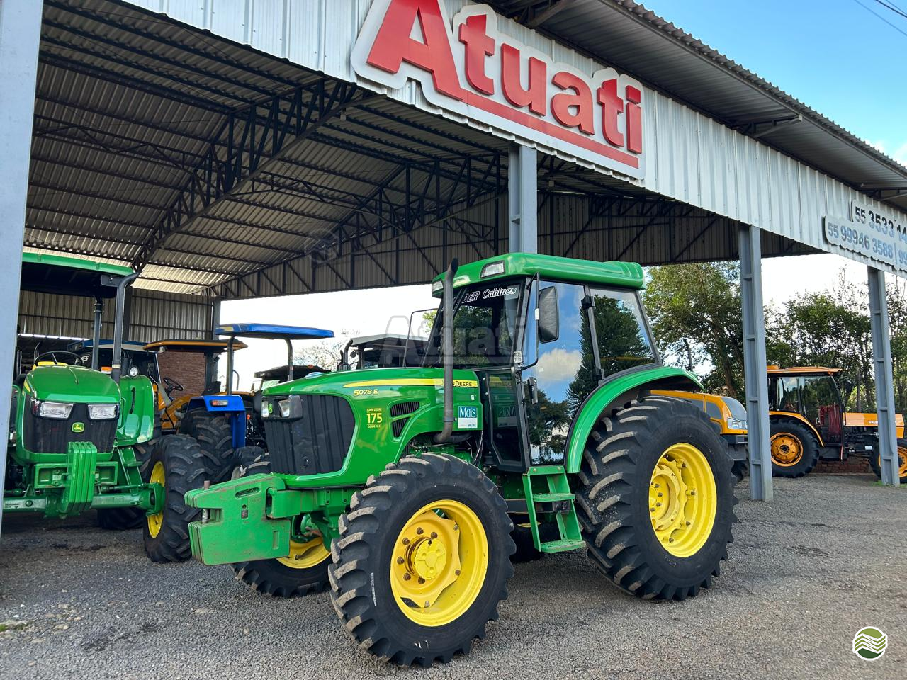 TRATOR JOHN DEERE JOHN DEERE 5078E Tração 4x4 Atuati Máquinas SAO MARTINHO RIO GRANDE DO SUL RS